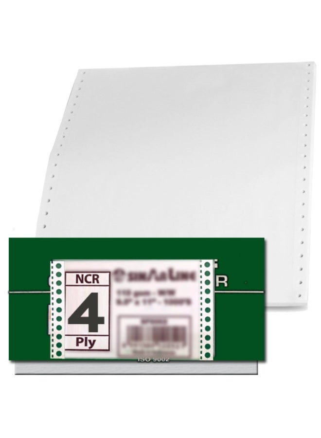 SINARLINE - Carbonless Computer Paper (4-Ply) - A4 Size - Image 1